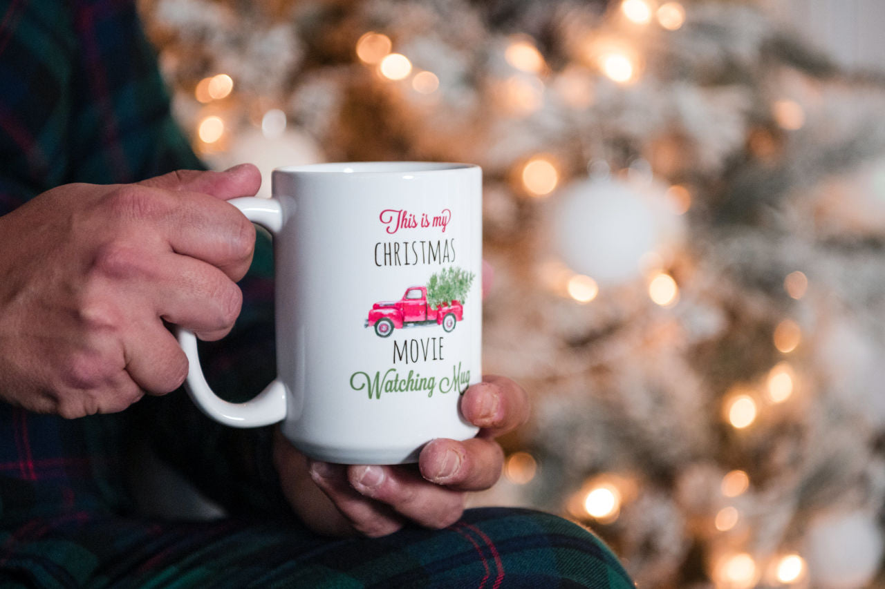 Christmas Movie Watching Mug