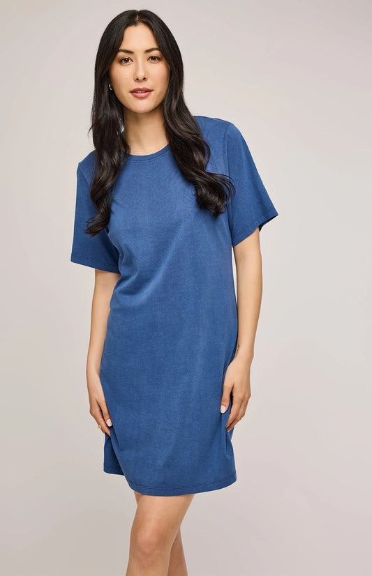 Cindy T-Shirt Dress - Navy