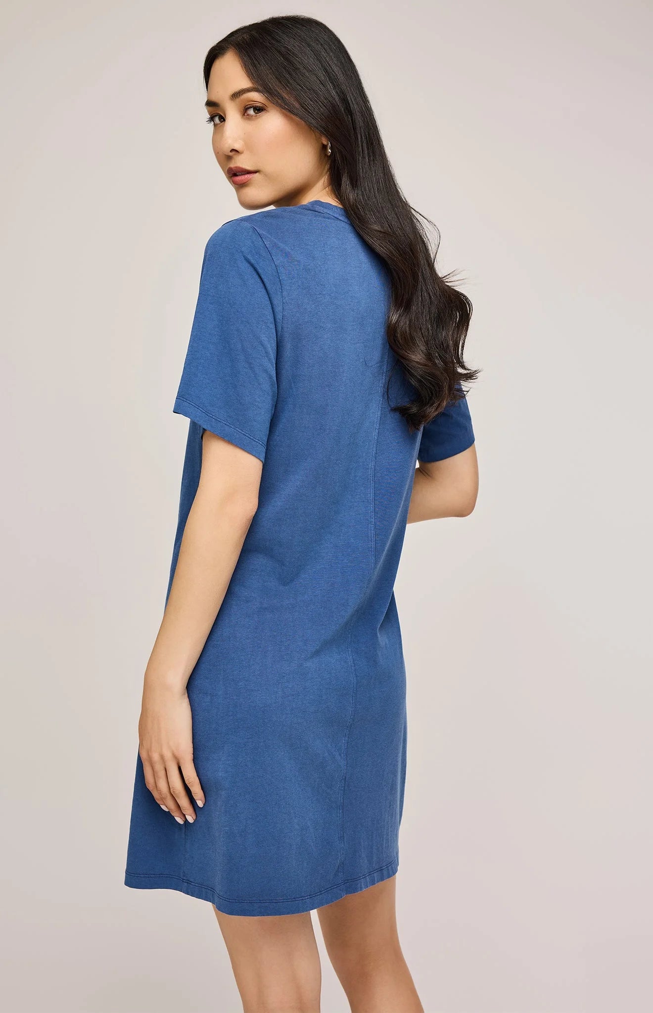 Cindy T-Shirt Dress - Navy