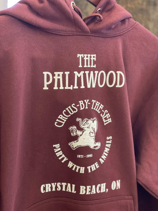 Circus By The Sea Hoodie - Maroon
