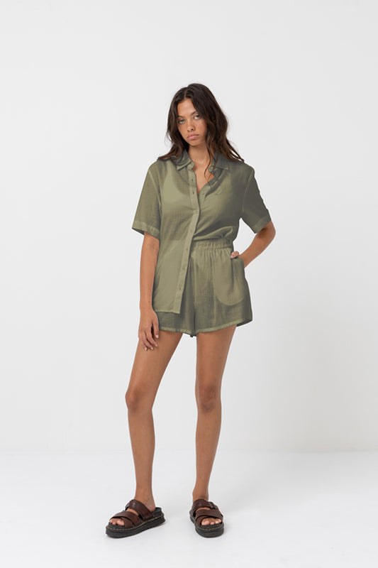 Classic Lounge Shirt - Olive