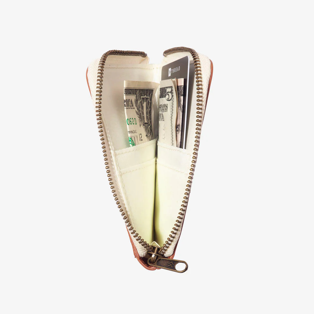 Clover Zipper Wallet