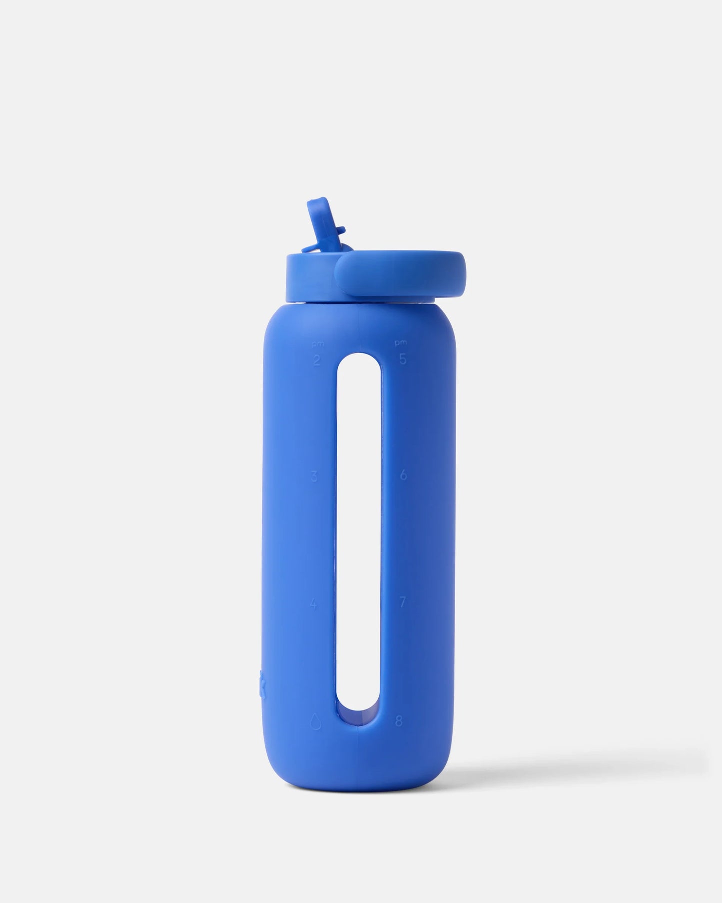 Day Bottle 21oz Glass Water Bottle - Cobalt