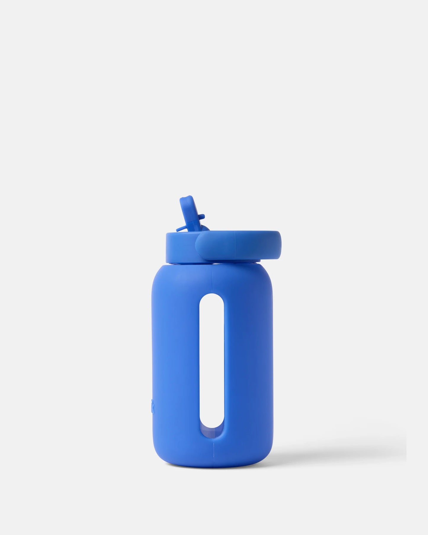 Mini 17oz Glass Water Bottle - Cobalt