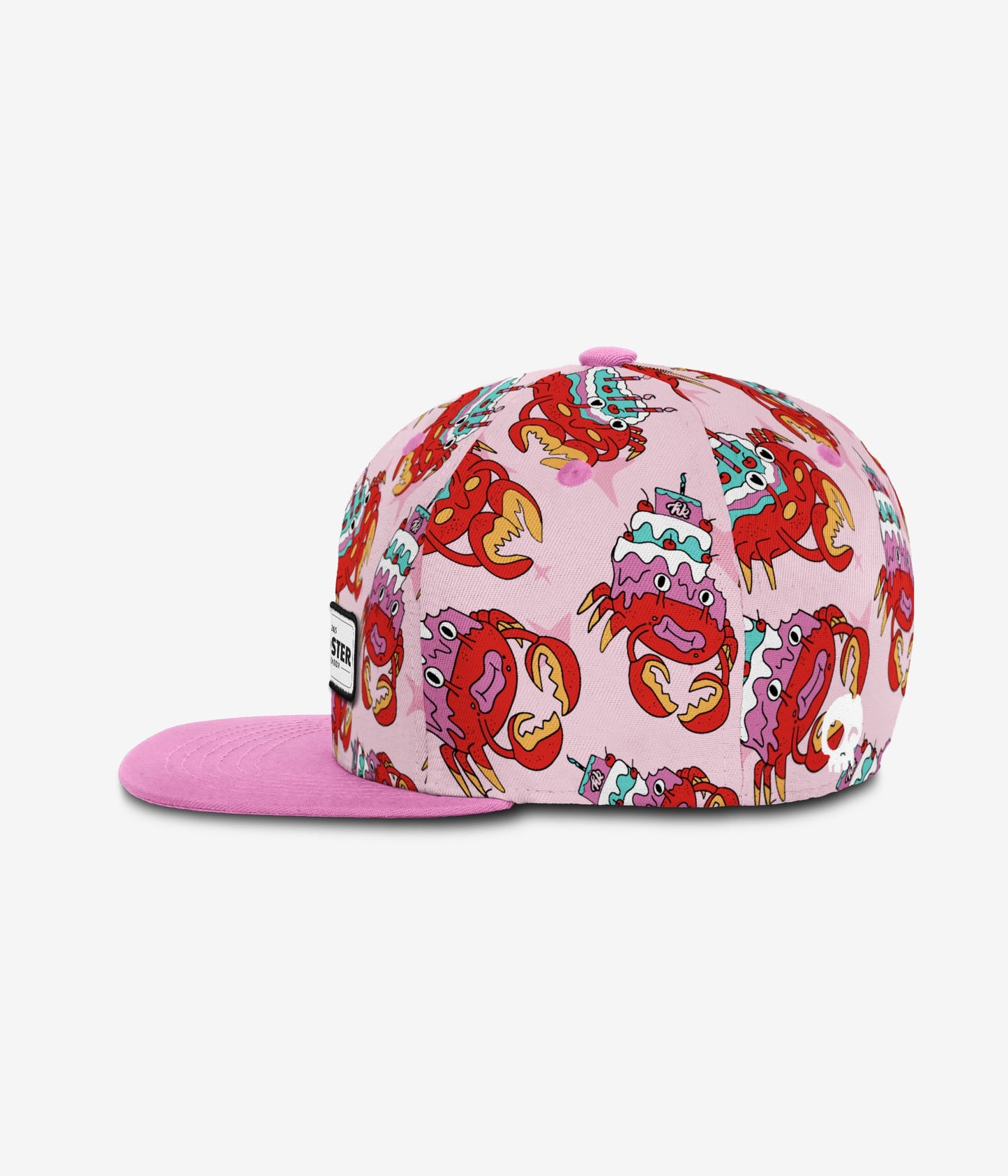 Crabcake Snapback - Pink Marshmallow