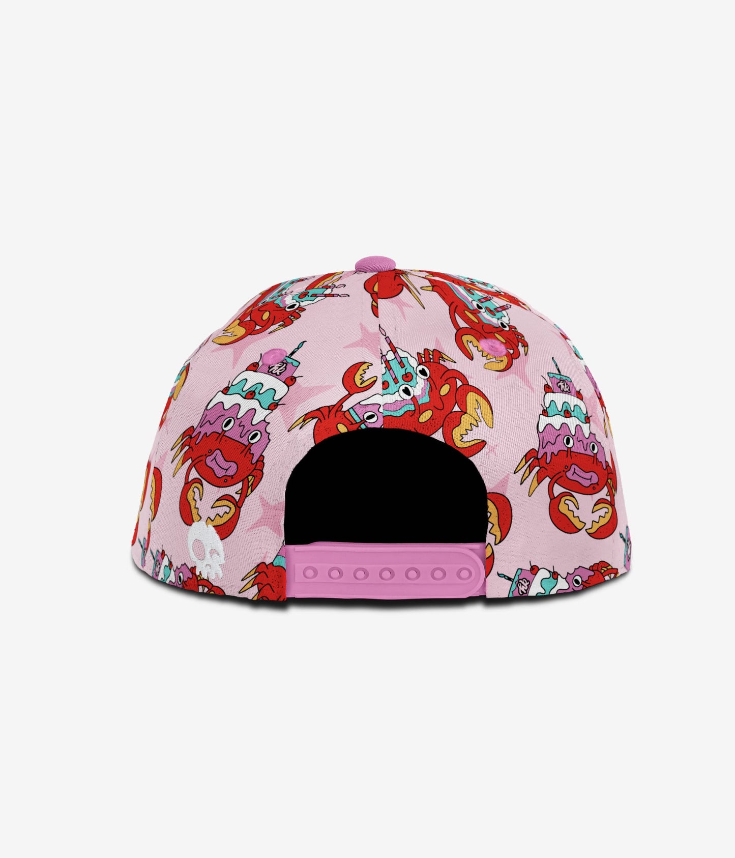 Crabcake Snapback - Pink Marshmallow