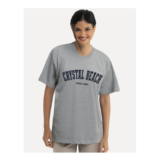 Crystal Beach T-Shirt - Heather Grey