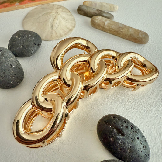 Cupid de Locke Ornate Hair Claw - Gold