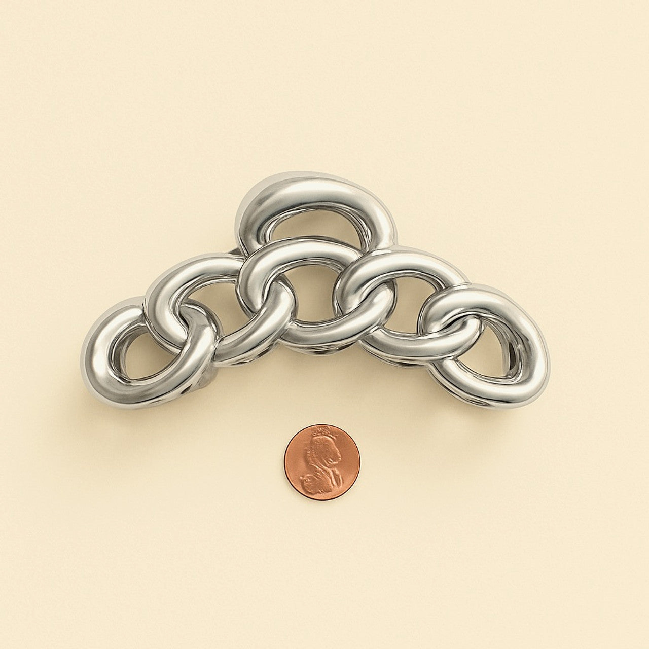 Cupid de Locke Ornate Hair Claw - Silver