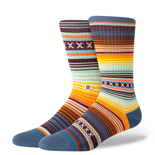 Curren Crew Socks - Sea Blue