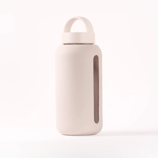 Day Bottle 21oz Glass Water Bottle - Stone