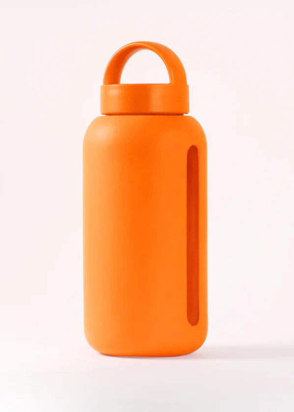 Day Bottle Classic 27oz Glass Water Bottle - Tangerine