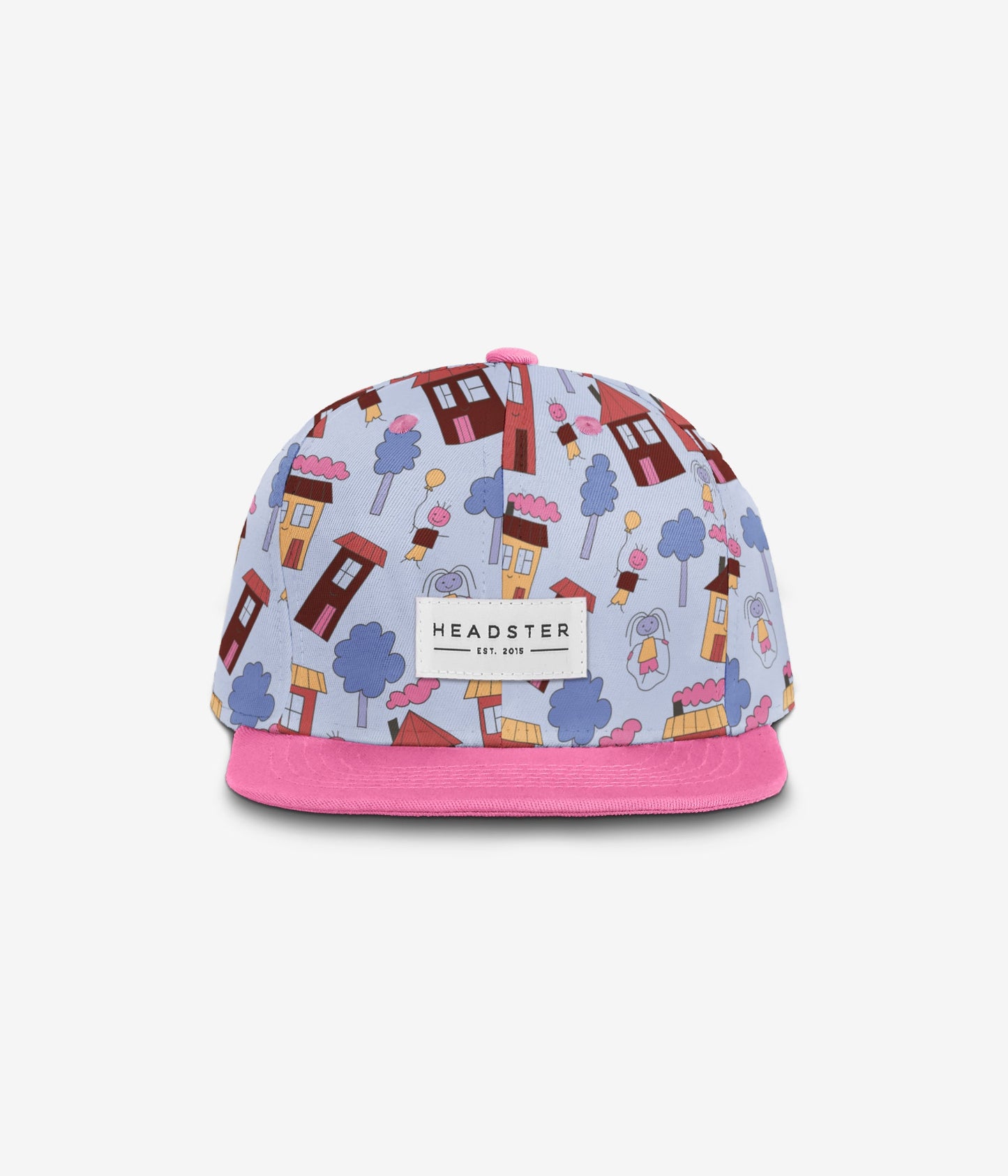 Doodle Town Snapback - Blue Steel