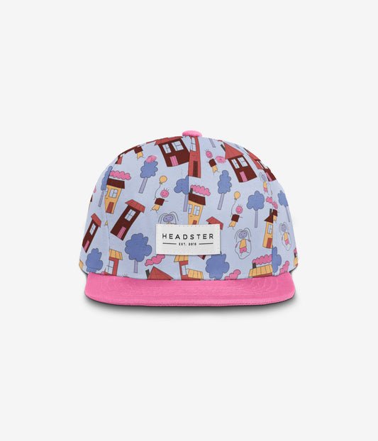 Doodle Town Snapback - Blue Steel