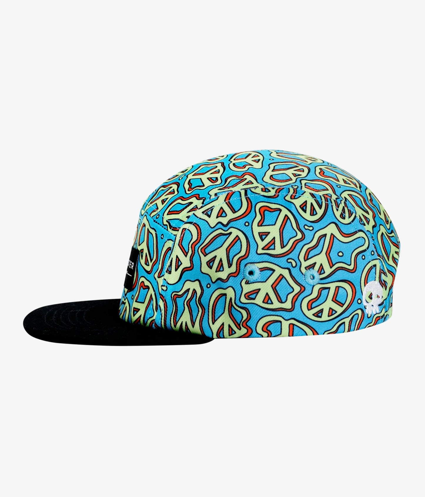 Dripping Peace five panel - Blue Atoll