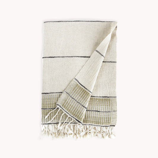 Element Hand Towels - Olive