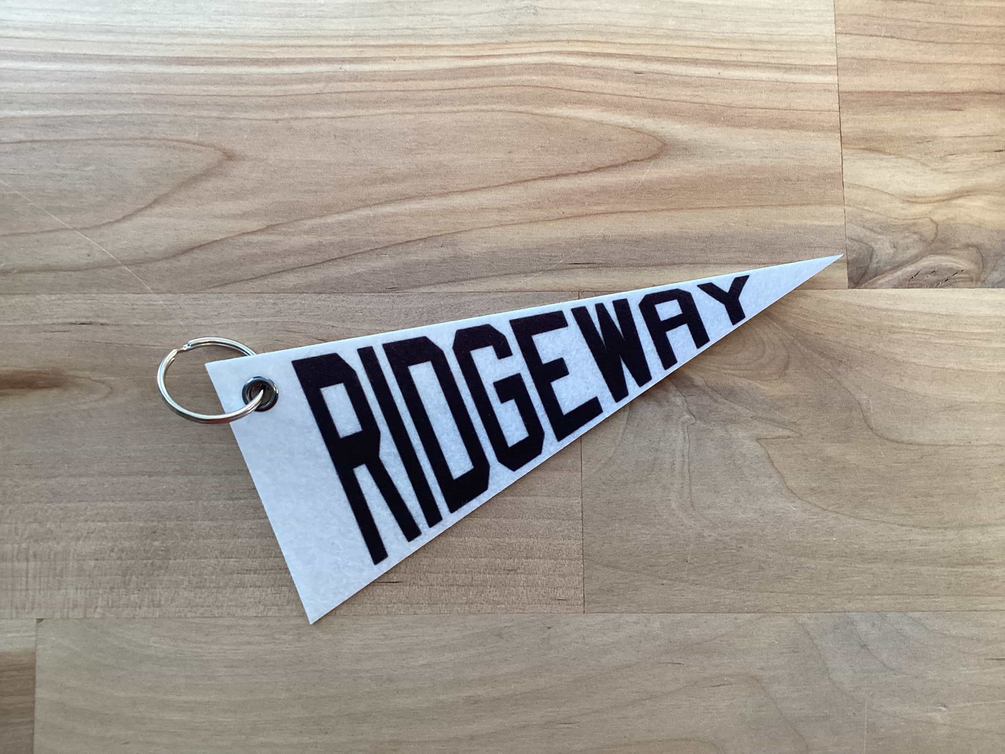 Local places - Felt Keychain