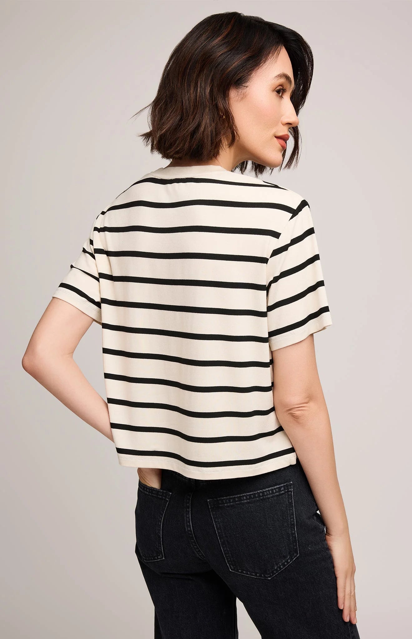 Jaxon - Cream Stripe