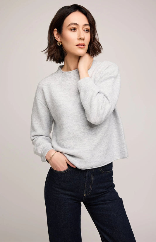 Wanda Pullover Sweater - Heather Ash