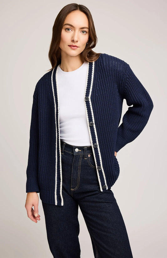 Viola Cardigan - Navy