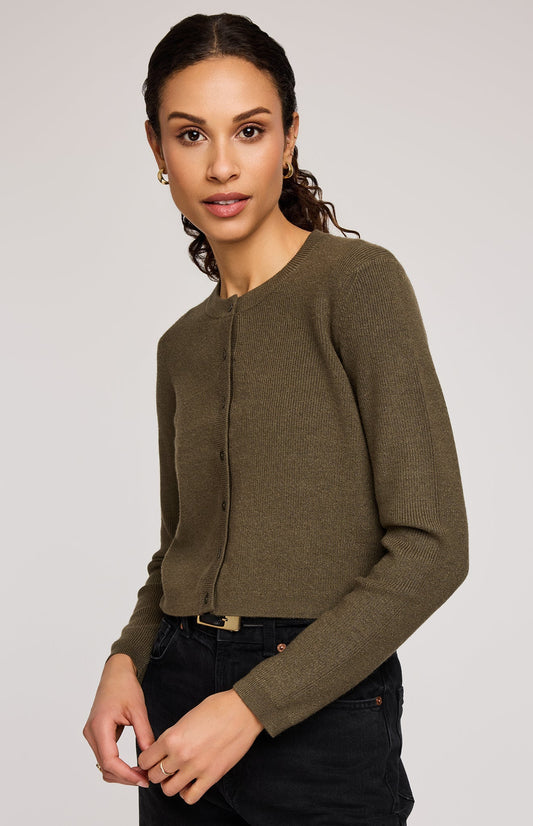 Mirabelle Knit Top - Olive