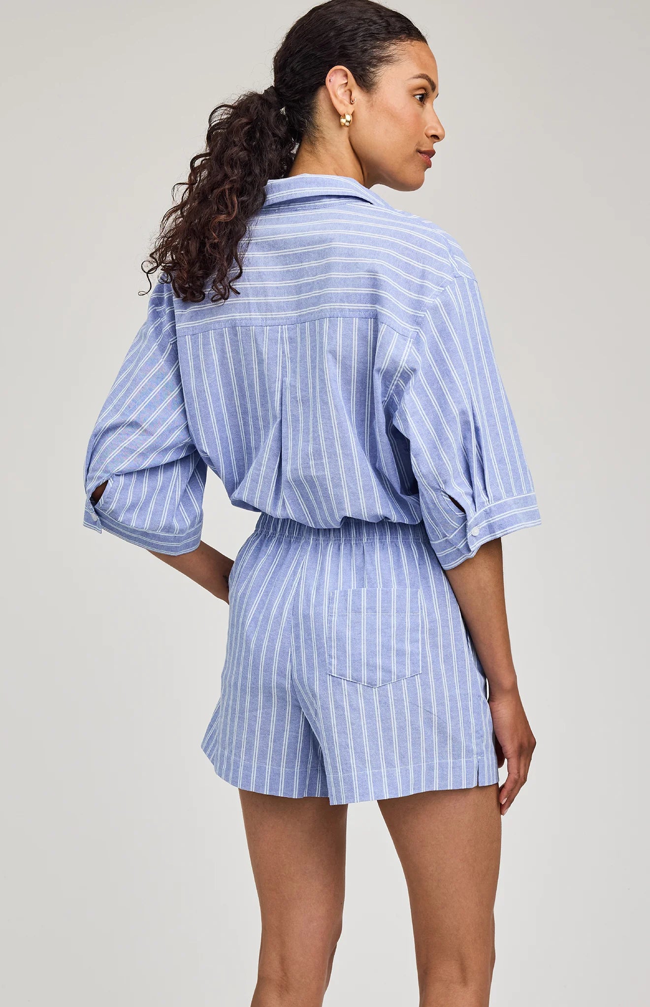 Lima Short - Ocean Stripe