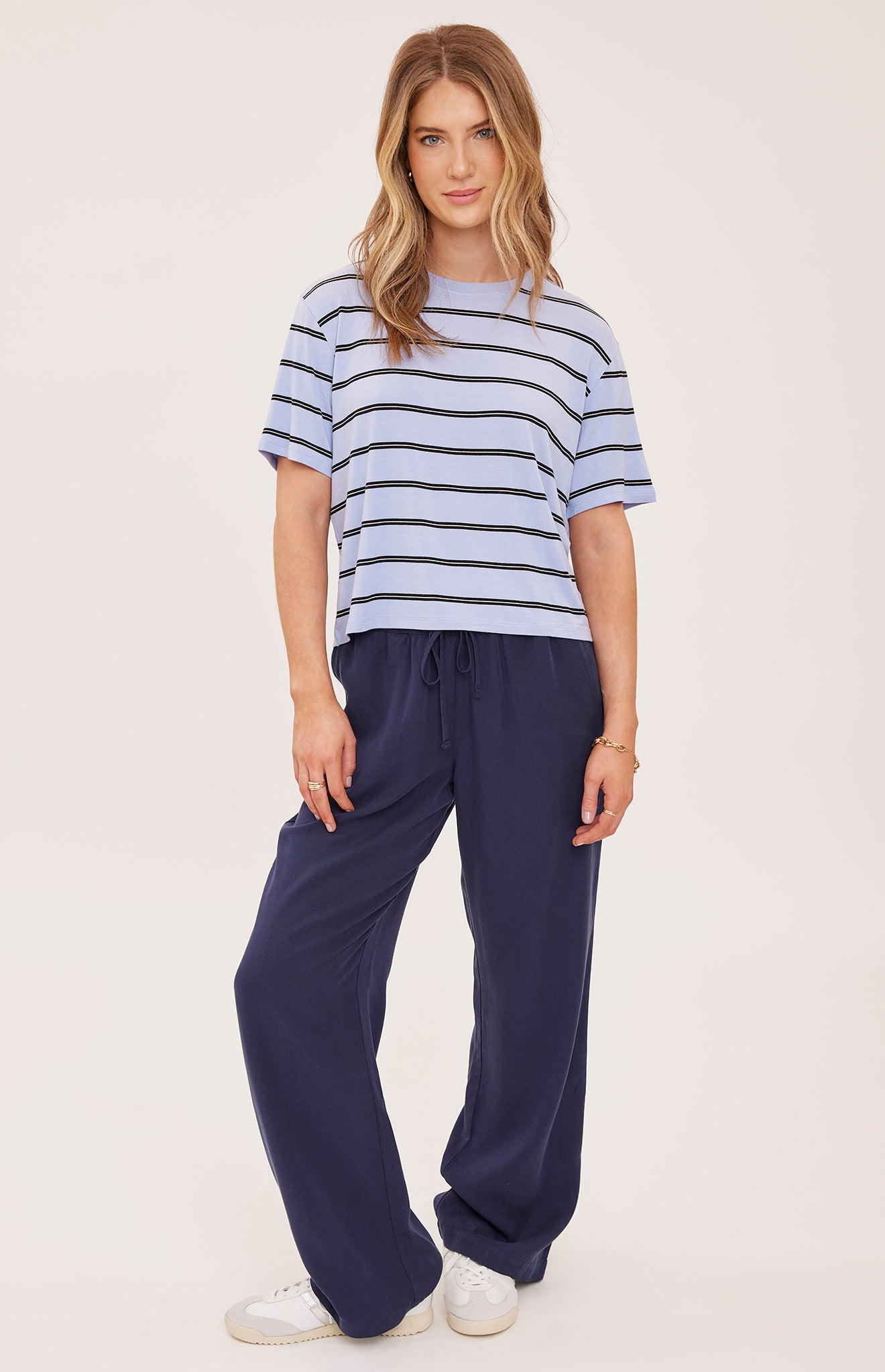 Jaxon T-Shirt - Sky Stripe