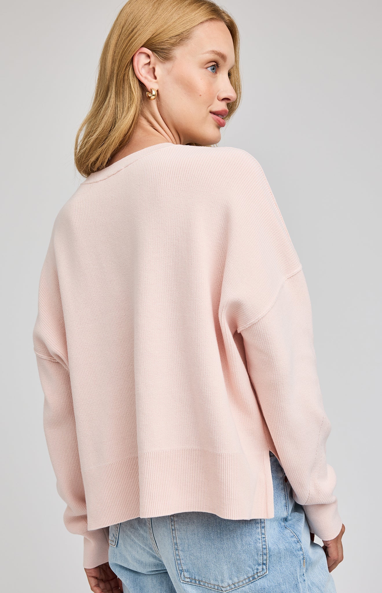 Echo Pullover Sweater - Petal