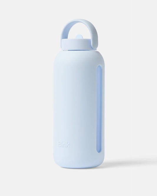 Big Bottle 36oz Glass Water Bottle - Glacier