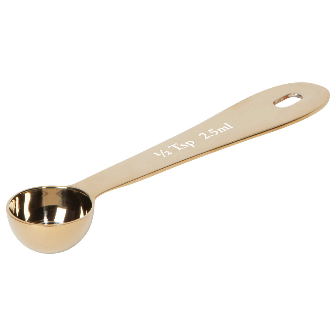 Gold Measuring Spoons - Set of 4