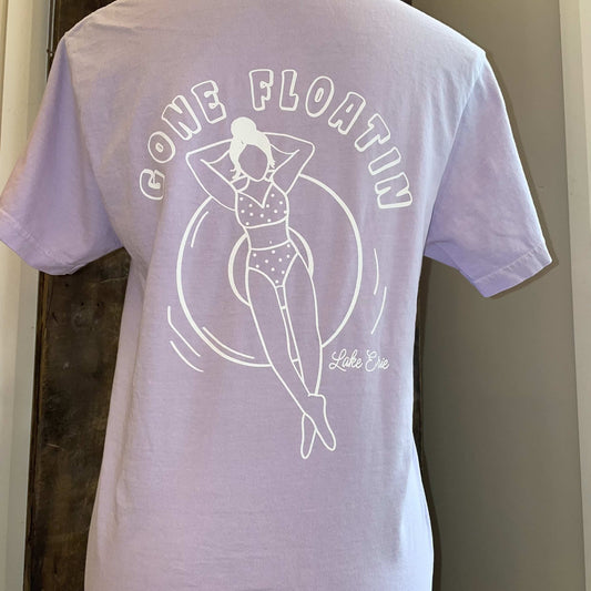 Gone Floatin Tee - Lilac