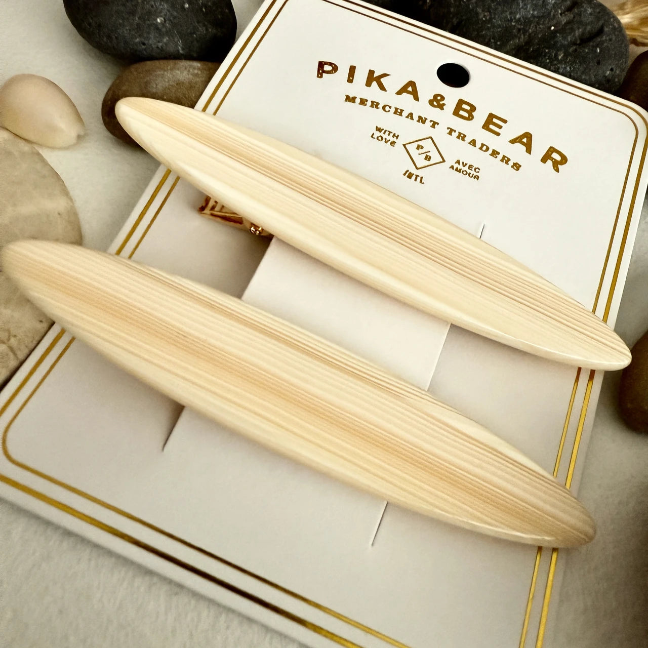 Longboard Duckbill Hair Clips - 5 Colours