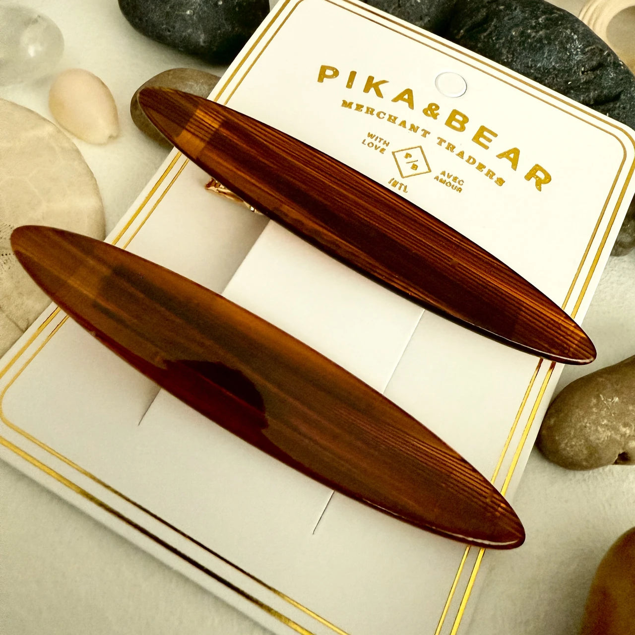 Longboard Duckbill Hair Clips - 5 Colours