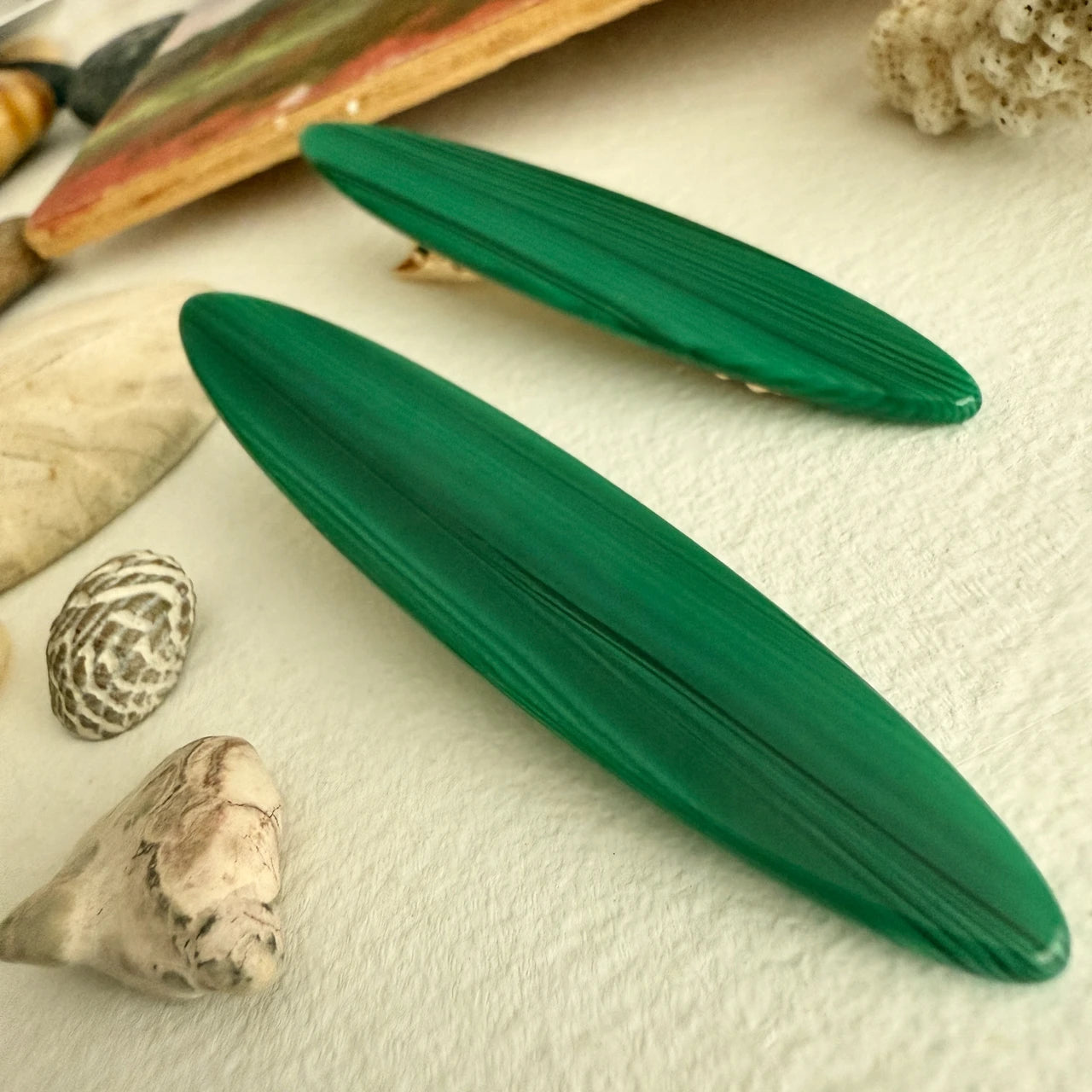 Longboard Duckbill Hair Clips - 5 Colours