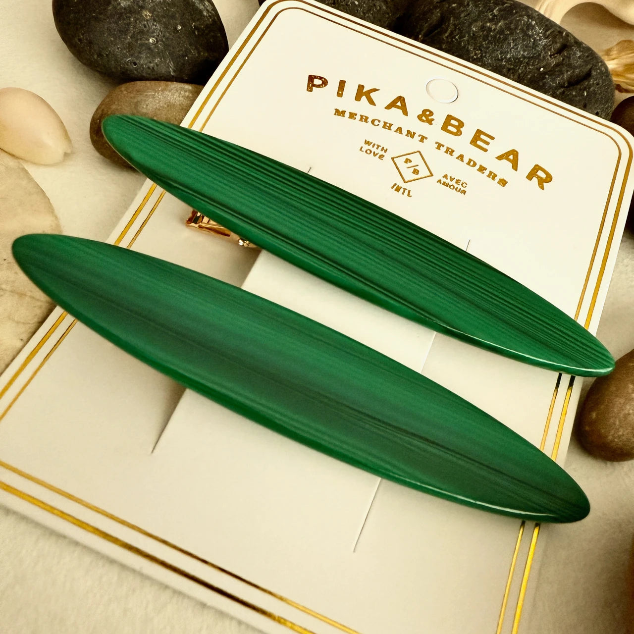 Longboard Duckbill Hair Clips - 5 Colours