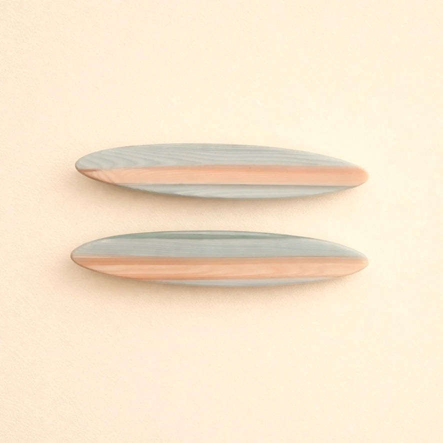 Longboard Duckbill Hair Clips - 5 Colours