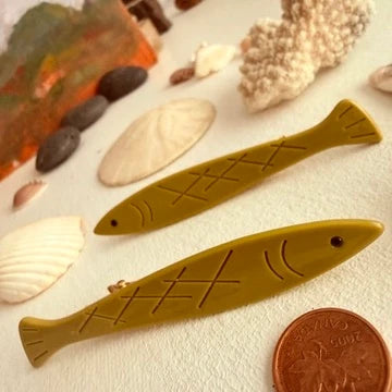 Sardinia Fish Hair Clips - 4 Colours