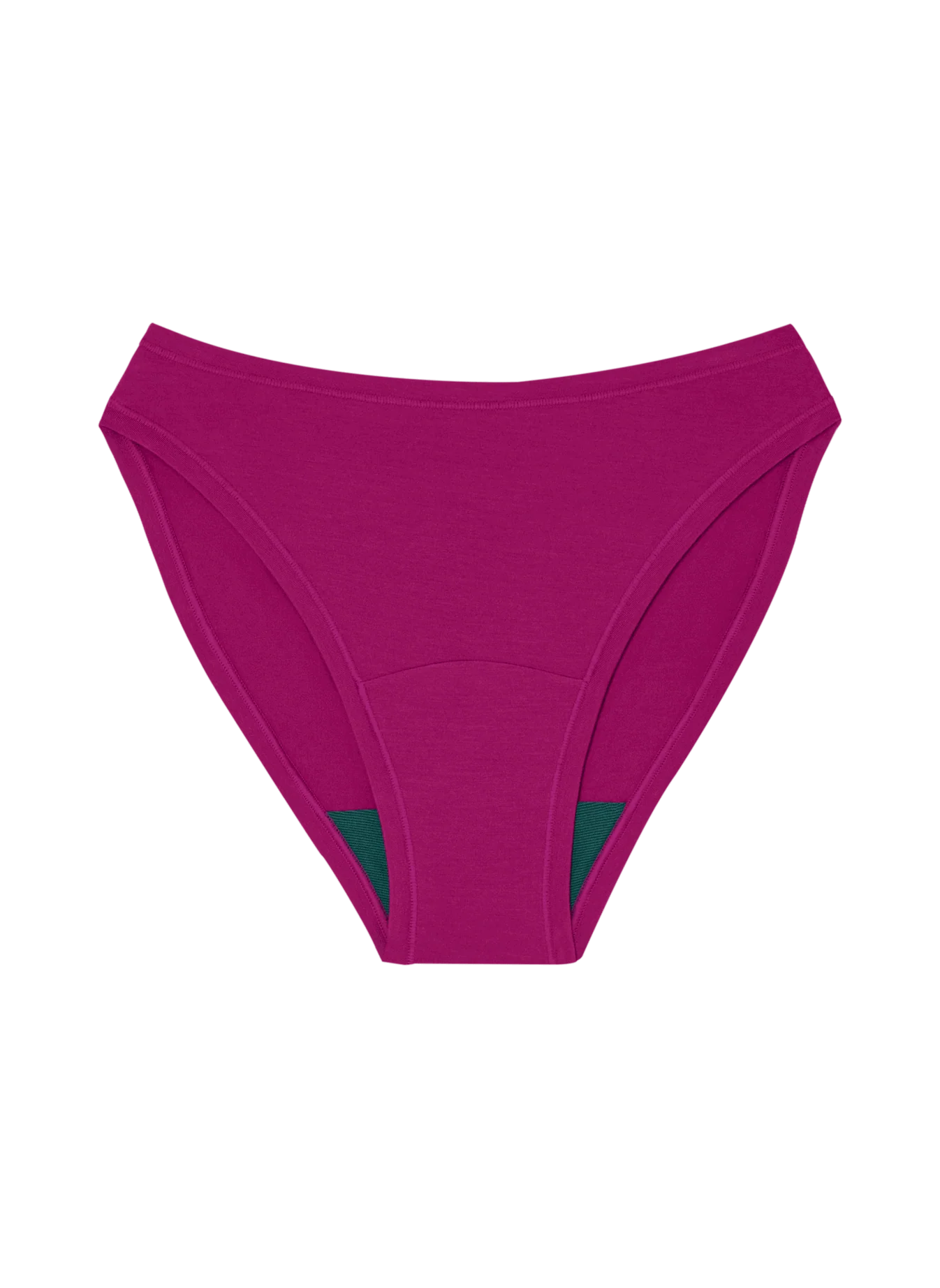 High Rise Bikini Mineral Underwear - Berry