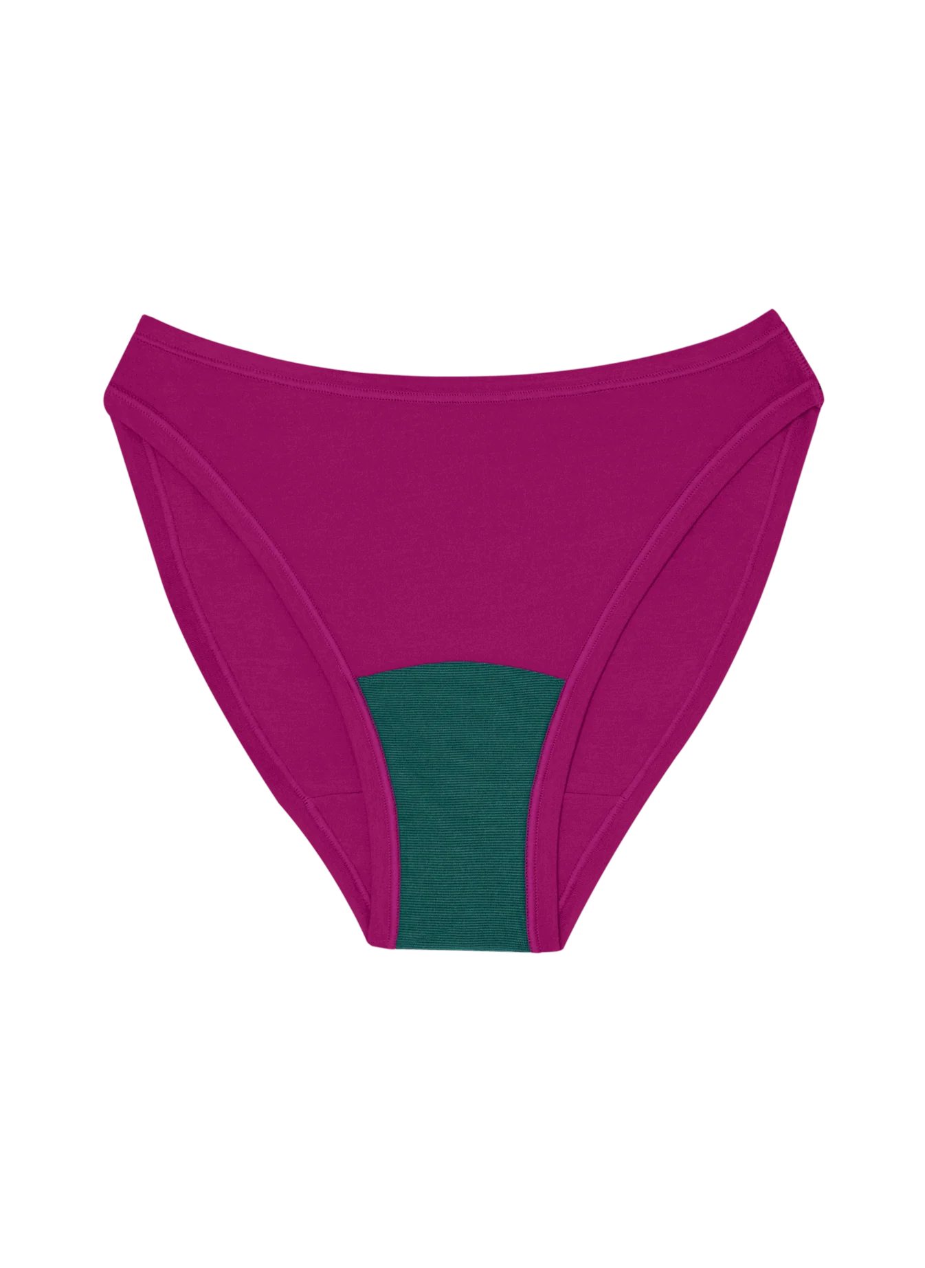 High Rise Bikini Mineral Underwear - Berry