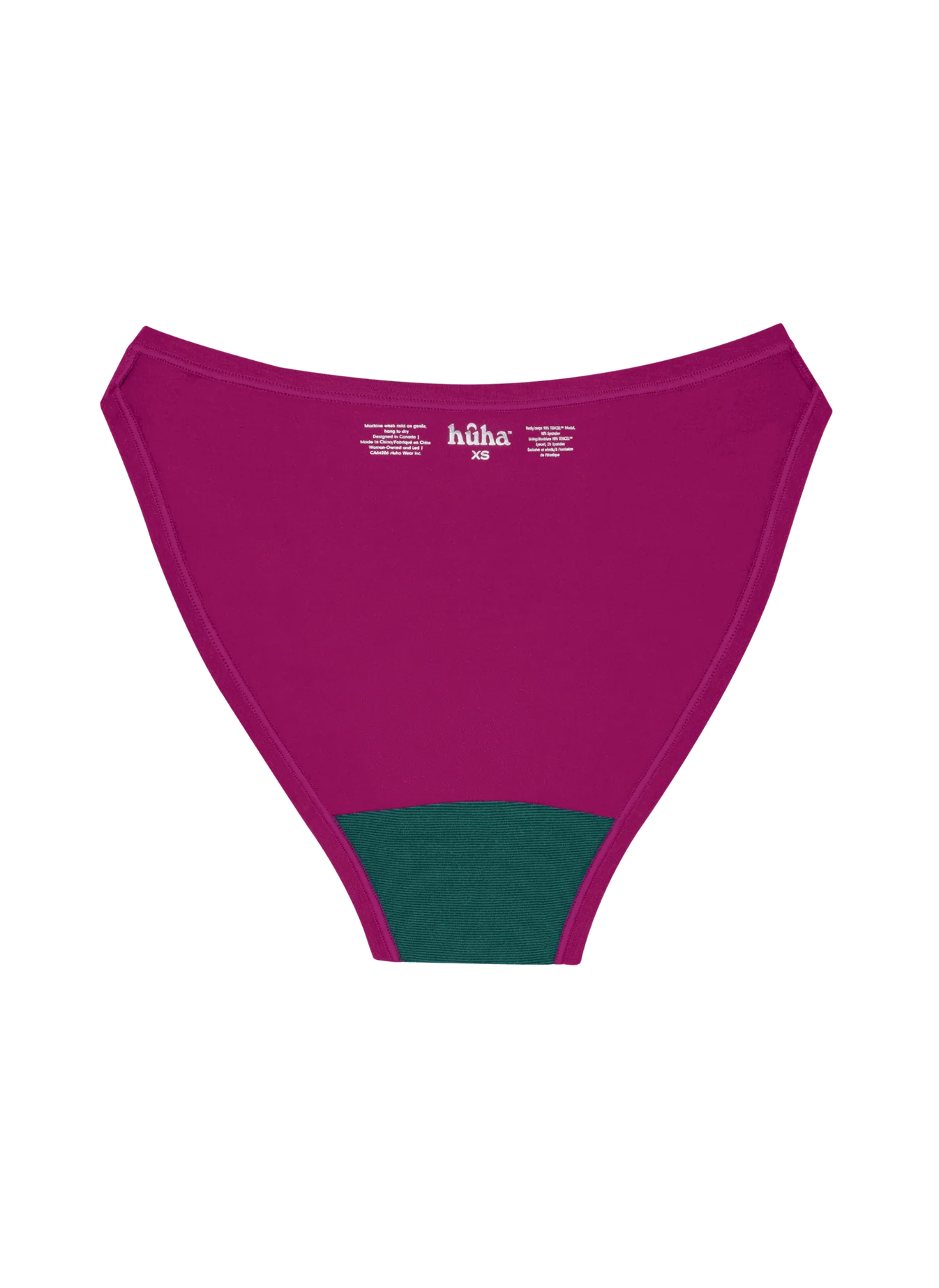 High Rise Bikini Mineral Underwear - Berry