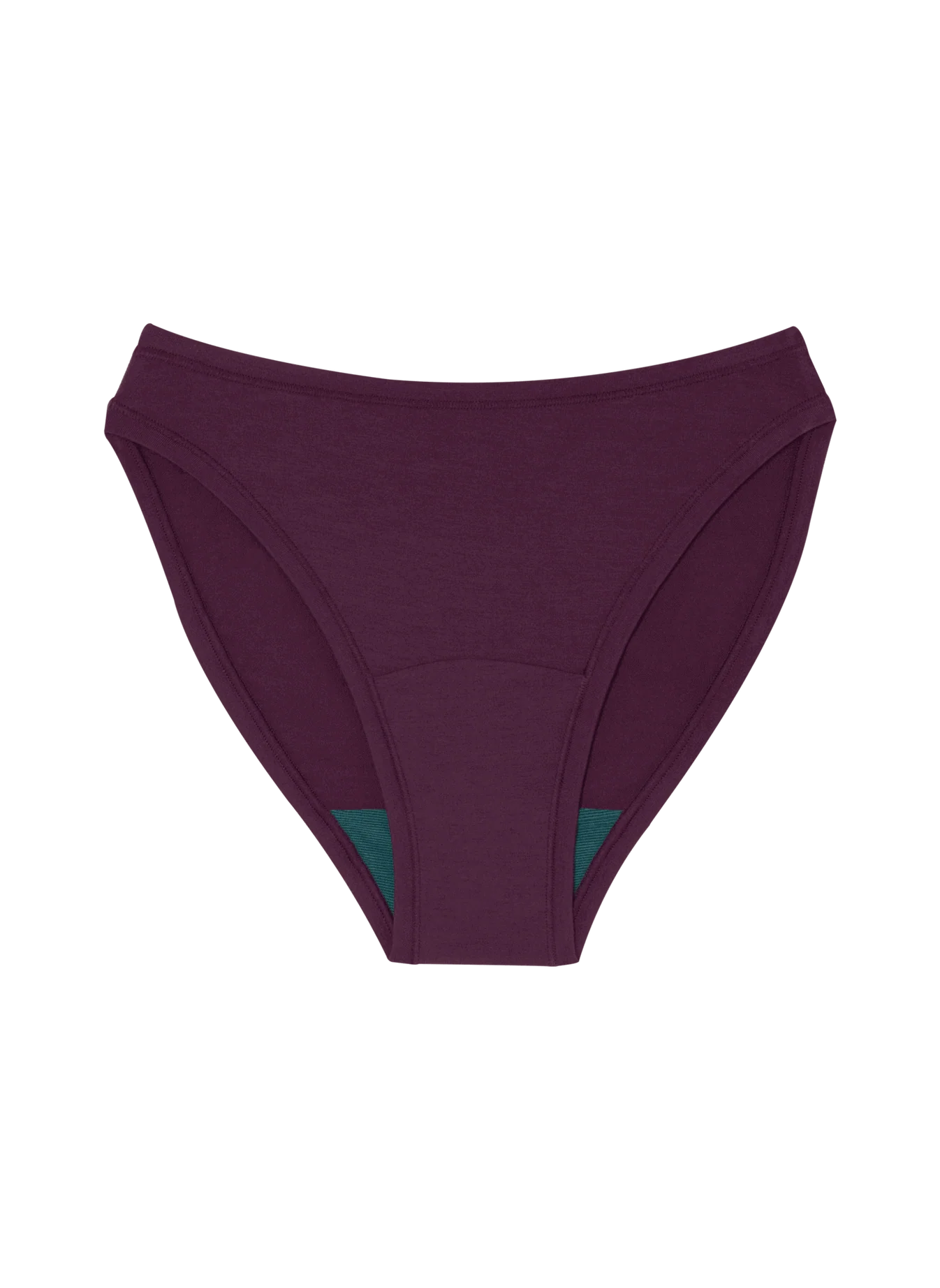 High Rise Bikini Mineral Underwear - Plum