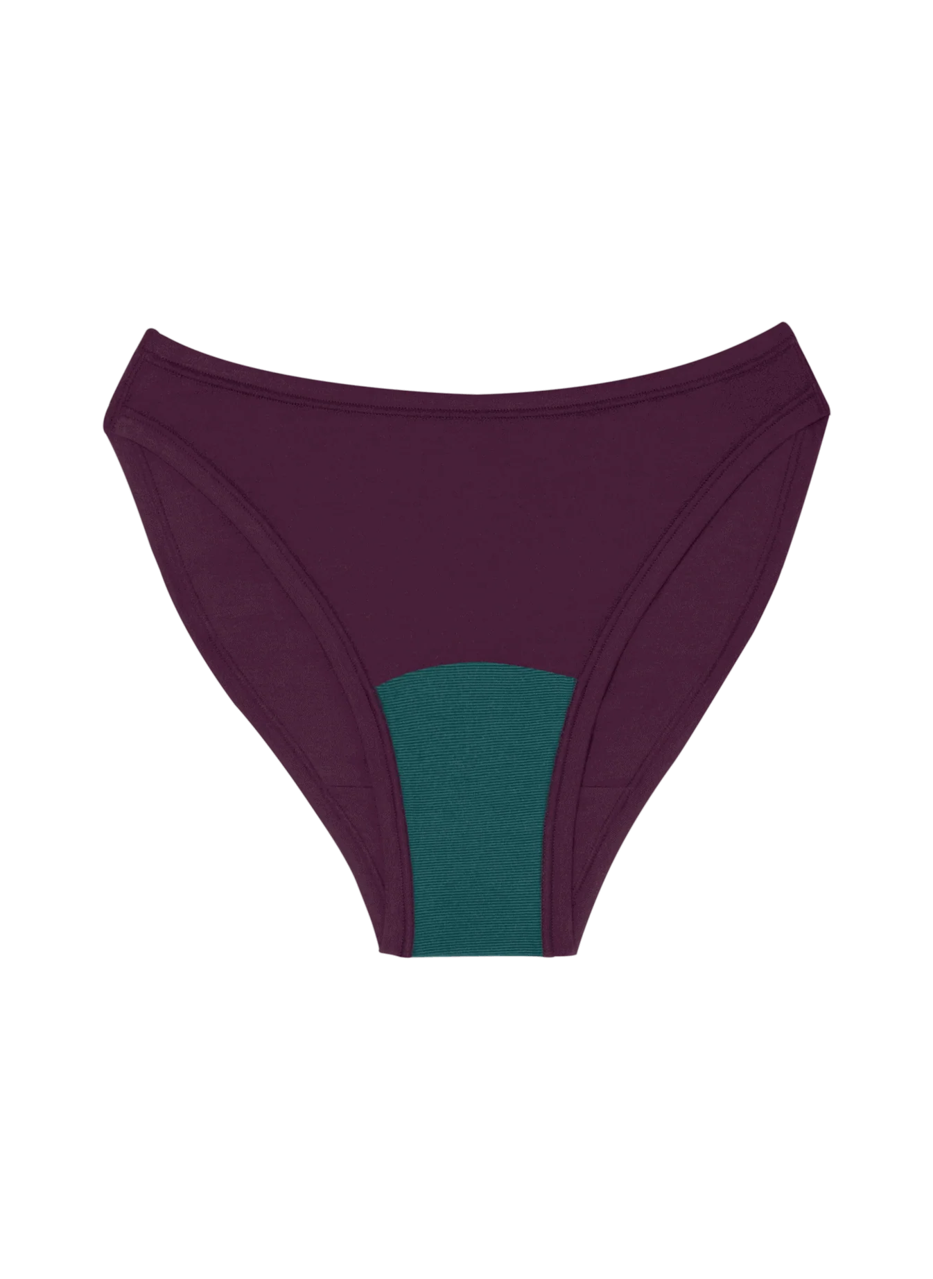 High Rise Bikini Mineral Underwear - Plum