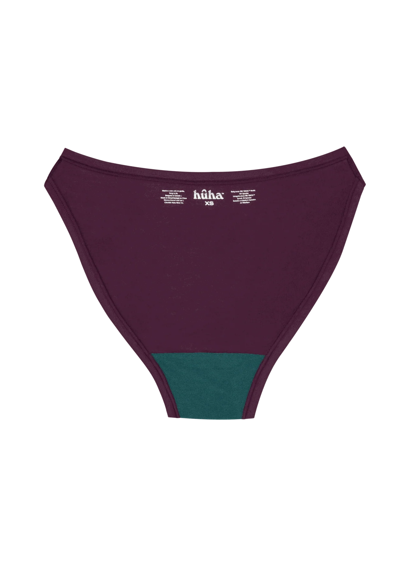 High Rise Bikini Mineral Underwear - Plum
