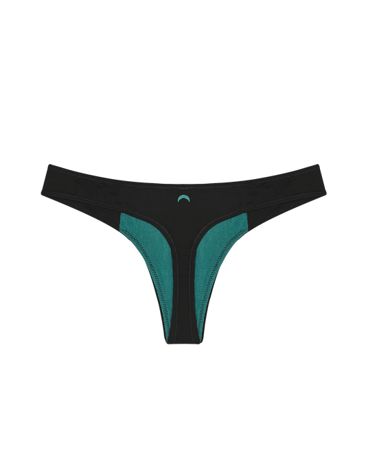 Low Profile Thong Mineral Underwear - Black