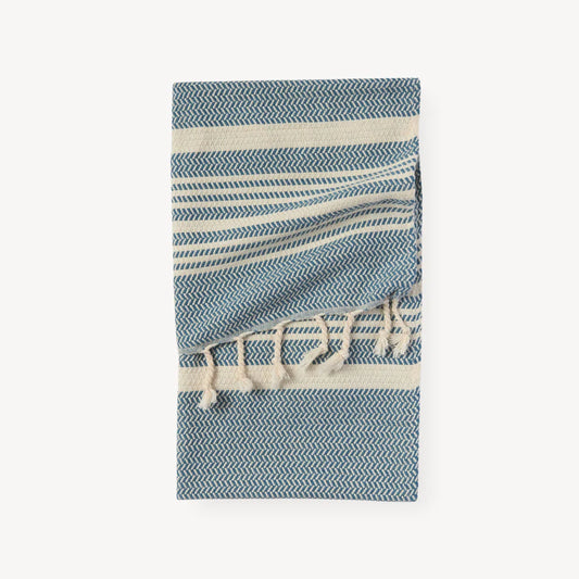 Hasir Hand Towel - Prussian