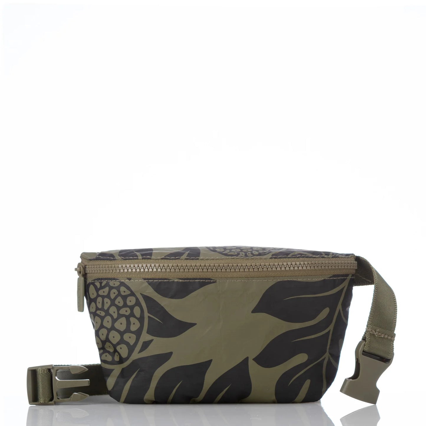 Holomua Mini Hip Pack - Black on Olive