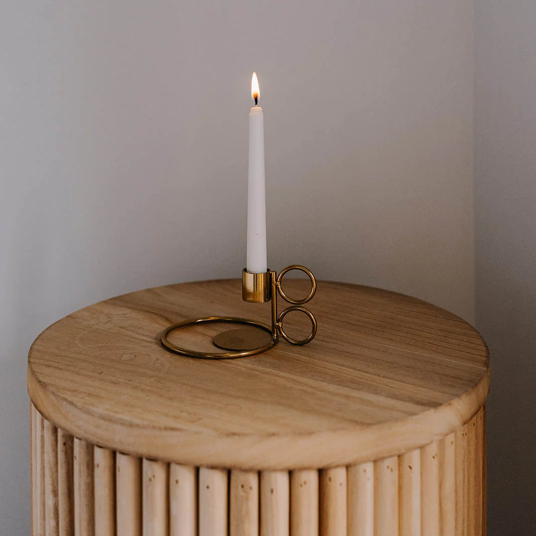 Hypnos Candle Holder - Gold