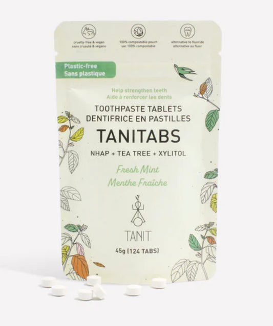 Fresh Mint - Solid Toothpaste Tabs - 2-month supply REFILL