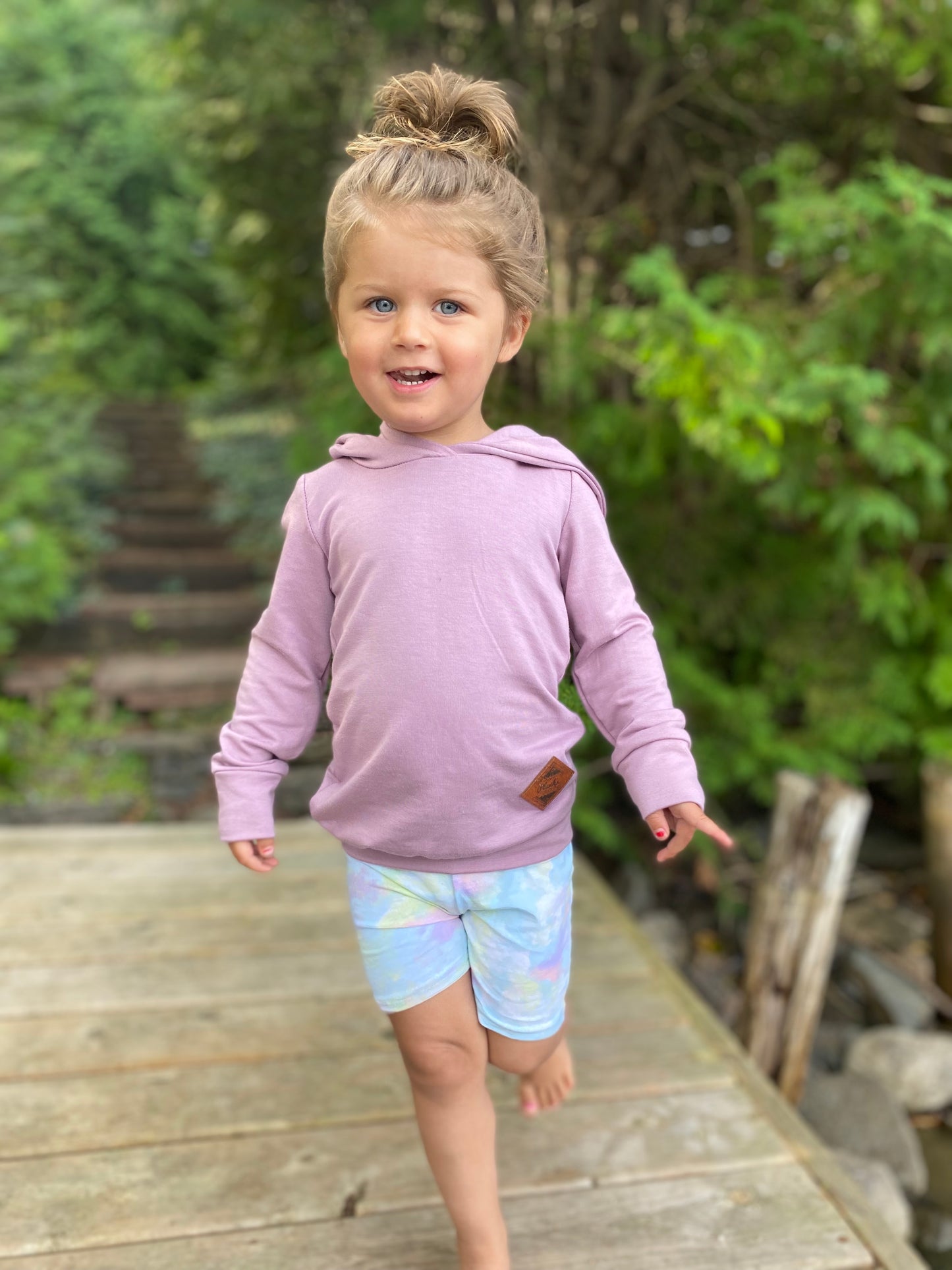 Baby/Kids/Youth Bamboo French Terry Hoodie Pink