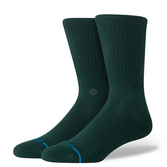 Icon Crew Socks - Pine
